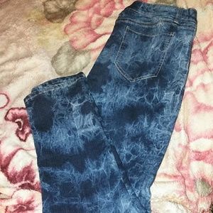Acid Wash style skinny Jeans